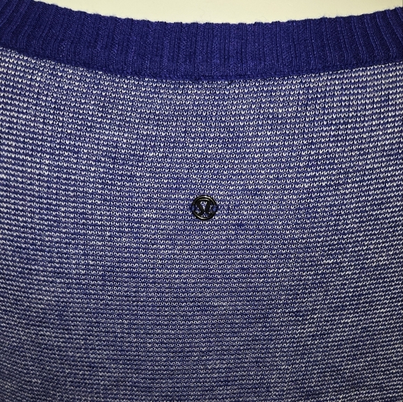 Lululemon Chai Time Pullover IIHeathered Pigment Blue / Pigment Blue White - Picture 11 of 13